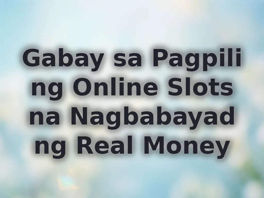 Slots Tips